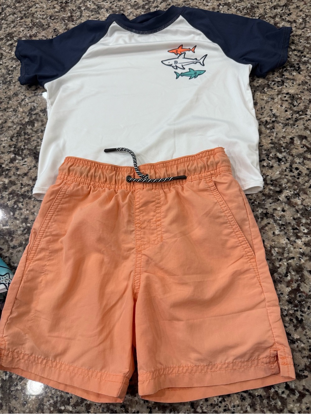 Jumping Beans Boy’s Rashguard Bundle 3 piece - Picture 3 of 4
